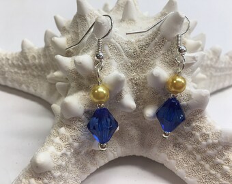 Day at the Beach handmade earrings