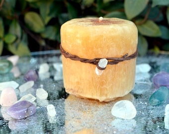 Enchanted Flame Candle, Meditation Candle, Slow Burning Candle, Hand Poured Candle, Candle, Fairy Candle, Fairy Dust Candle, Fairy Magic