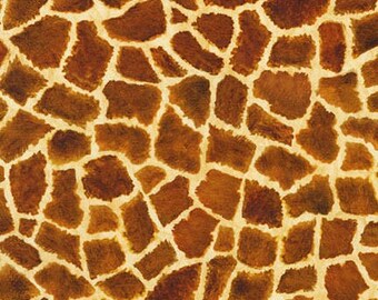 Robert Kaufman- Wild Picture This- AYK-17266-286- Giraffe- CT120810-100 Percent Quality Cotton by the Yard