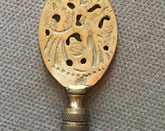 Vintage Brass Finial