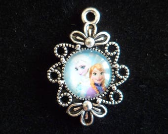 Pendant 30 x 20 mm frozen