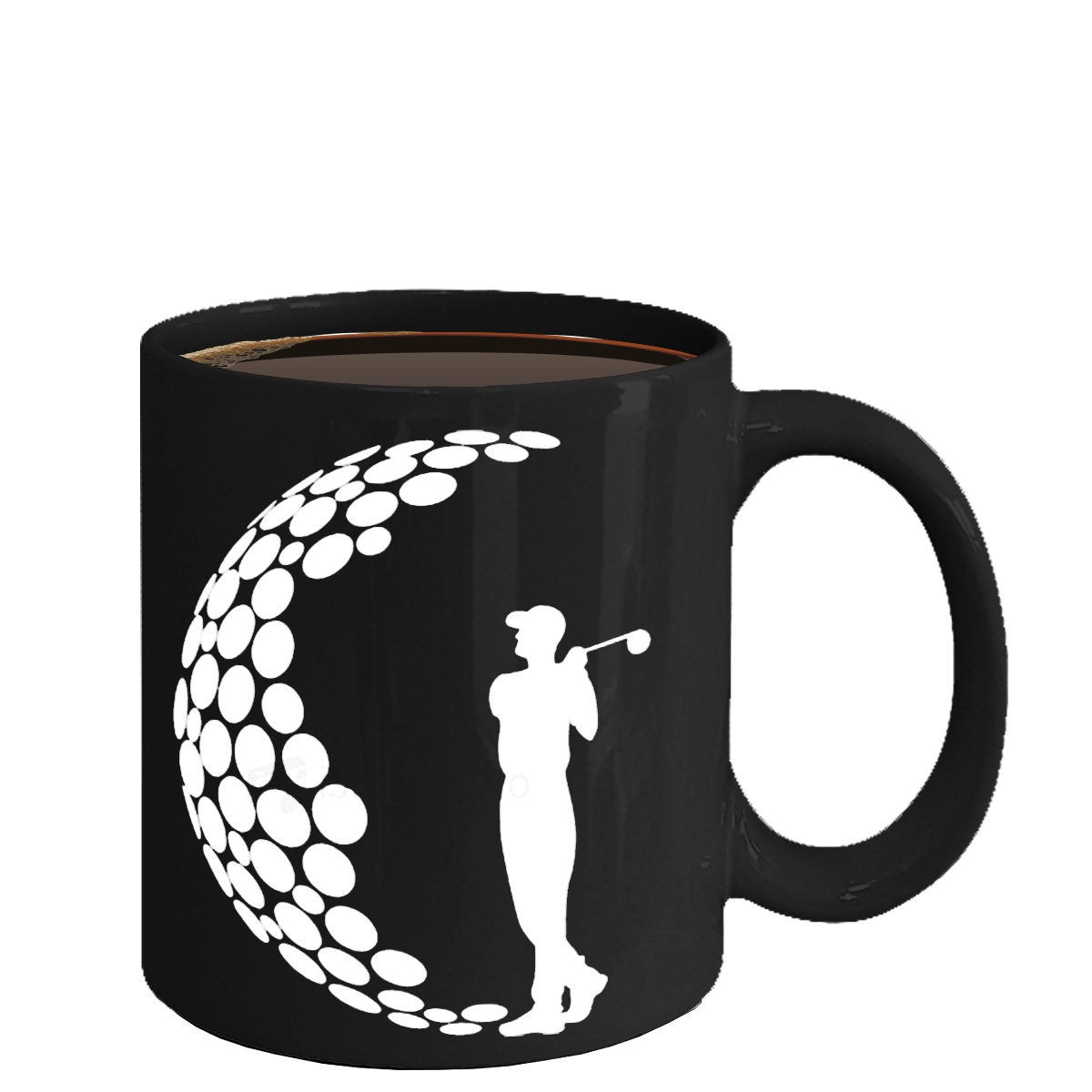 Golf Coffee Mug Golf swing Mug 11/15 oz Ceramic Coffee