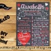 First Birthday Chalkboard sign girl 1st birthday heart chalk board photo prop customized first birthday poster digital file or printed