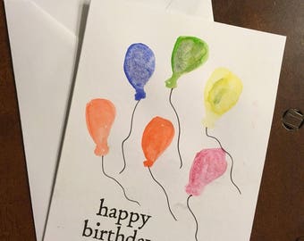 Handmade Happy Birthday Card