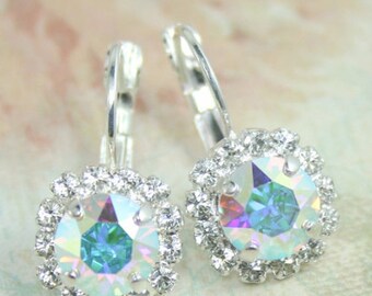 Swarovski Crystal Rhinestone Earrings