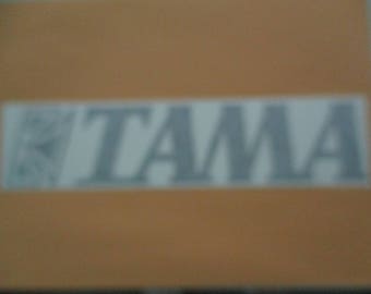 TAMA (drums) Vinyl Sticker in Black