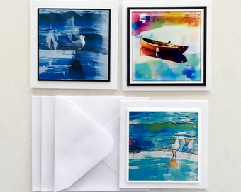 Mini Gift Cards & Envelopes Set of 3/Watercolour Cards