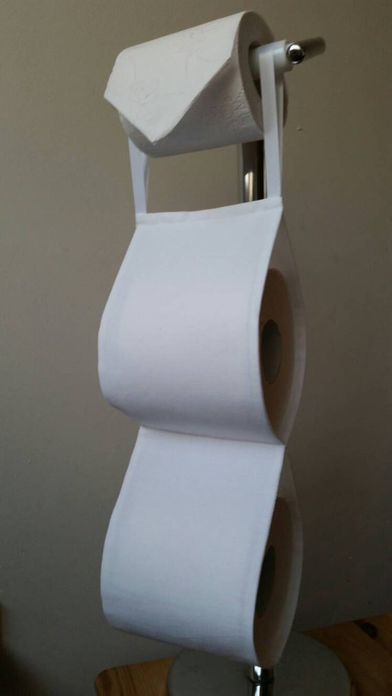 Fabric Decorative Toilet rolls holder .small bath storage.