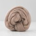 Superfine Merino Wool Top - 19 micron - Earth - 4 ounces