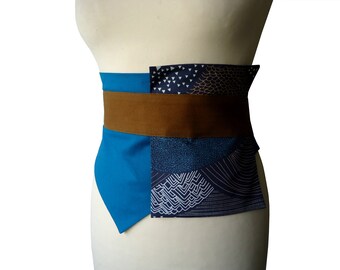 Asymmetrical Soly obi sash