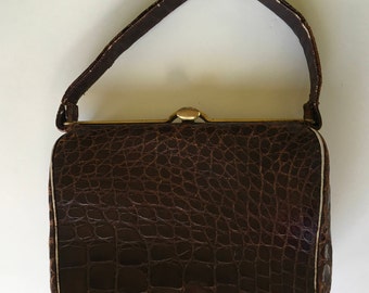 Alligator Handbag by Lesco Early 60's