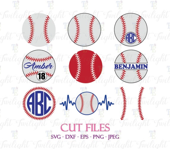 Download Baseball Cut Files Baseball SVG Files Baseball DXF File