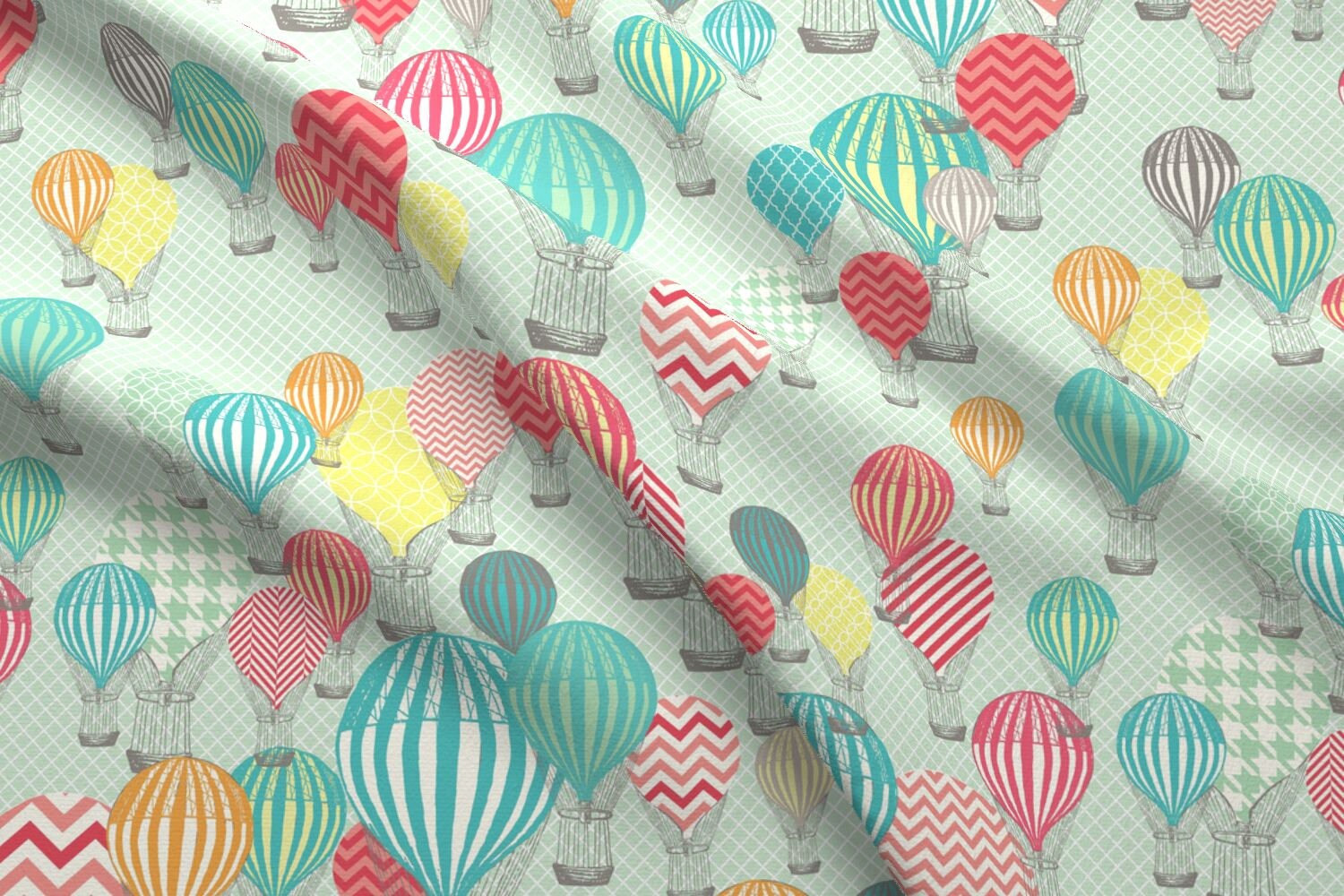 Hot Air Balloon Fabric Hot Air Balloons By