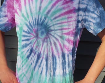 pastel tie dye shirt diy