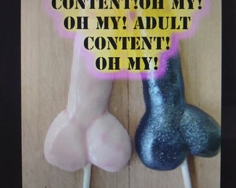 Adult Themed Soap Pops: Male Version Penis Soaps