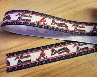 Atlanta Braves Flip Flops Sandals -Sizes Small 4/5 , Med. 6/7 , Large 8/9