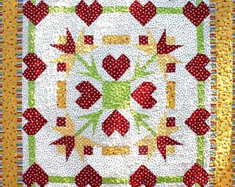 Heat's Delight quilt pattern