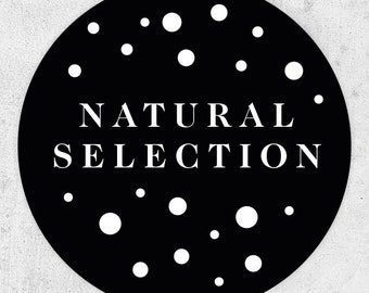 Charles Darwin Sticker! Natural Selection - laptop Car bumpers, Evolution, Survival of the Fittest, Origin of Species