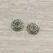 Sterling Silver Bead Caps, Bead Caps, Silver Beads, 15mm, 2 pcs