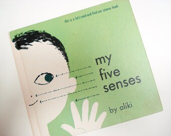 My Five Senses - 1962 - hardback children's book