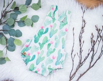 Baby Summer Romper *Cactus*