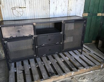 Buffet Cabinet industrial steel