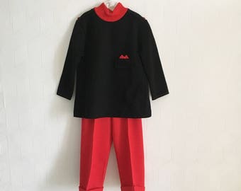 Vintage girls 60s two piece, 2 years.