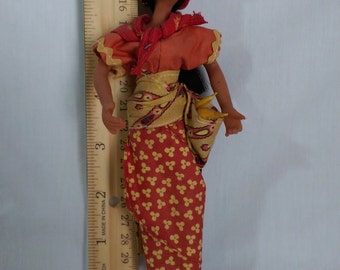 7" Guatemala Girl by the Flagg Doll Company.