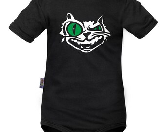 Bodysuit: crazy cat