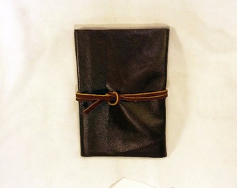 The Hobbit Illustrated Book by JRR Tolkien in brown leather