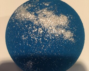 Blue Lagoon shea butter bath bomb... abyss bath bomb blue bath bomb 5 ounces
