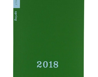 A6 Hobonichi weekly Spring edition 2018 planner calendar March 26th 2018 start