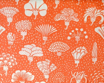 Vintage Sheet Fat Quarter - Coral Floral