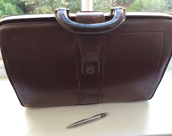 Vintage Leather Briefcase