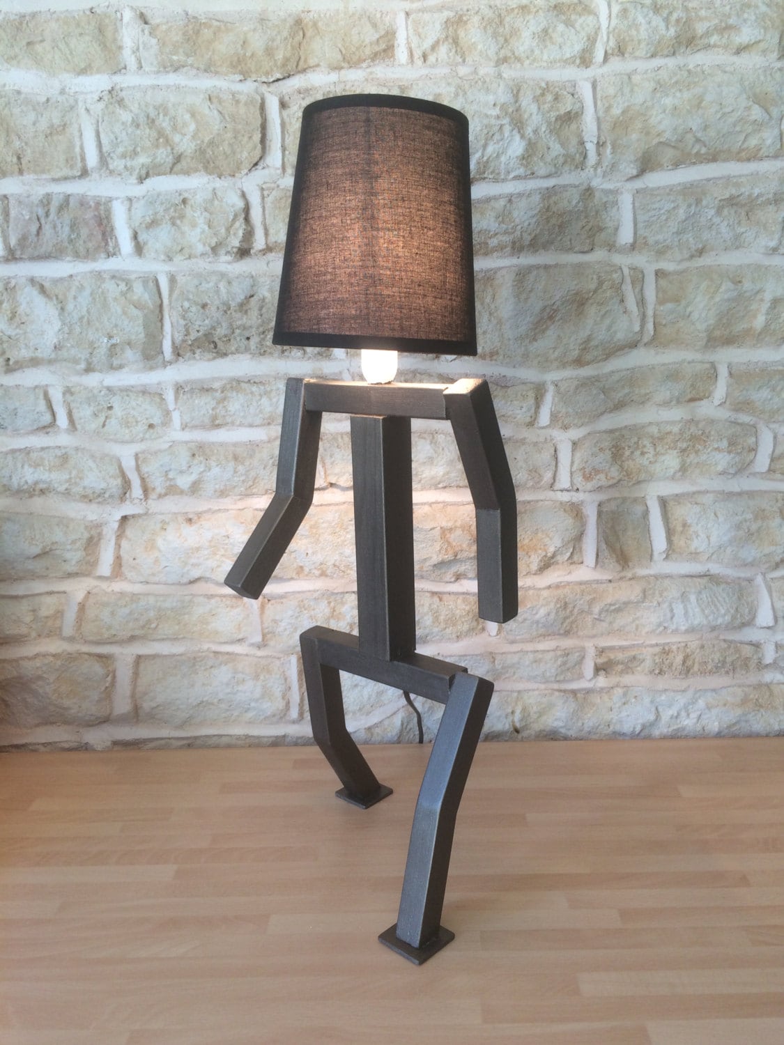 modern table lamp, unusual gift, abstract lamp, home gift ...