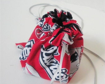 New England Patriots Fabric Posy Pouch