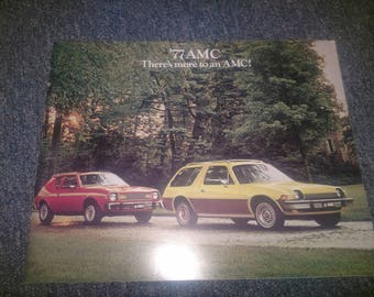 NOS AMC Pacer/Gremlin/ other models sales brochure