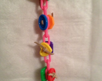 Bird Toy Small 531A Button Me Up