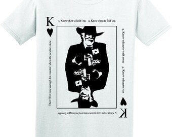 Kenny Rogers 'The Gambler' T Shirt