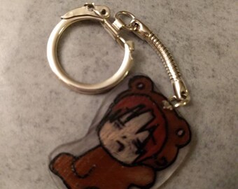 Hetalia Italy Shrinky Dink Keychain