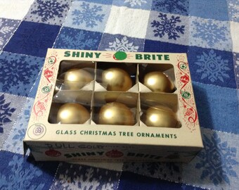 Vintage Shiny Brite Ornaments