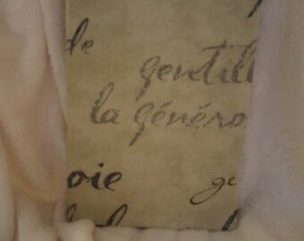 White Calligraphy Journal