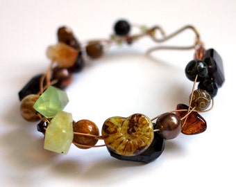 Fossil Hunter - Strung-Out guitar string bracelet