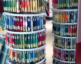 10 Sullivan's Embroidery Thread Floss Skeins for 1 Money, Egyptian Cotton, MOST Colors, Needlework Crafts, Hand Crafts