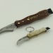lot of 2 pocket knife mushrooms Leopard