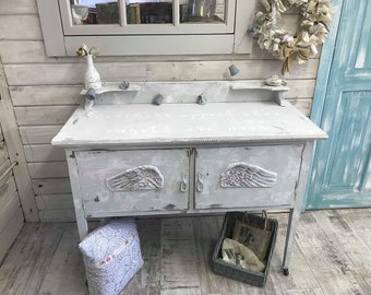 Shabby chic Feathered wings cupboard