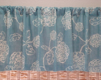 Magnolia Home Fashion Valance Kitchen Curtain Kitchen Valance Modern Valance 52x12 52x14 52x16 52x18