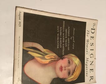 august 1925 the designer and the woman's magazine