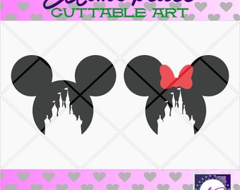 Disney svg, svg files, Mickey mouse svg, minnie ears, cricut,digital download, SVG Files, disney castle svg, Disney svg files
