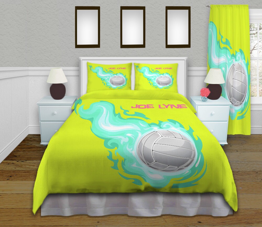 Volleyball Comforter Kid Sports Bedding Kids Comforters Set